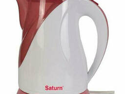 Электрический чайник Saturn ST-EK8014 бело-красный