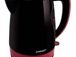 Электрический чайник Scarlett SC-EK18P26 черно-красный