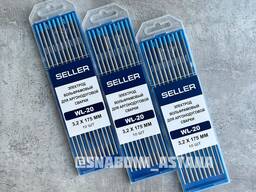 Электрод вольфрамовый универсальный Tungsten WL-20 синий ф3.2x175 оксид. ..