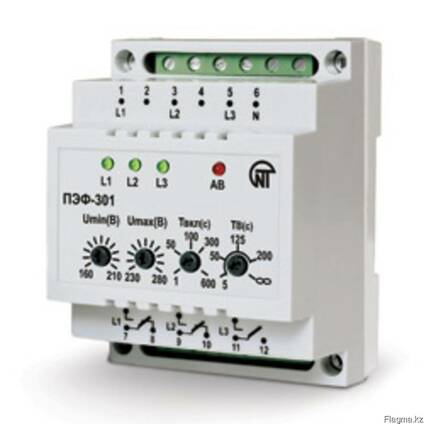 Электронный переключатель фаз ПЭФ-301