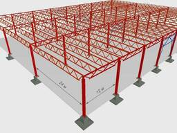 Фермы всех видов пролетом более 36 м