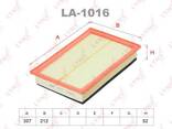 Фильтр воздушный LYNXauto LA-1016 - фото 1