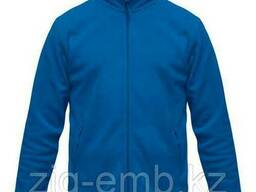 Флисовая куртка (кофта) белая Синий, XXXL, 280