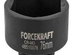 Forcekraft Головка ударная глубокая 1", 76мм (6гр) 57428 FK-48510076 FK-48510076