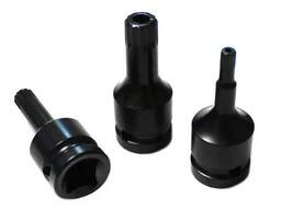 Forsage Головка-бита Spline ударная M16 с отверстием, 1/2 48007 F-24806016T F-24806016T