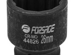 Forsage Головка ударная 26мм 1/2 (12гр.) 56128 F-44826 F-44826