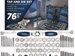 Forsage Набор метчиков и плашек 76пр. 64506 F-M076-3 F-M076-3