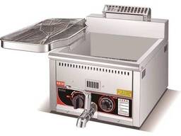 Фритюрница 17 литров для фри и курицы. Мощная газовая