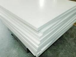 Фторопласт листовой, лист фторопластовый в наличии на складе все размеры