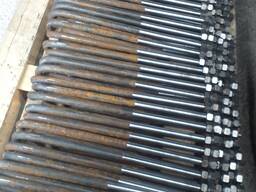 Фундаментный болт, пластина стальная