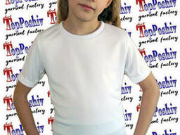 Футболка детская, для сублимации "Fashion kid" цвет: белый