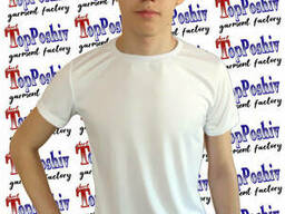 Футболка для сублимации Unisex цвет: белый