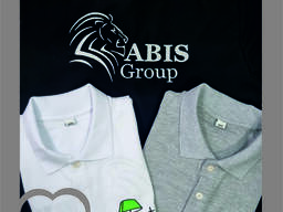 Футболки - поло с вышивкой логотипа, от 10 ед