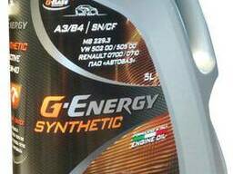 Синтетическое масло G-Energy Syntetic Active 5W-40 5л.