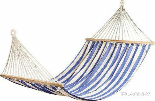 Гамак двухместный садовый «Relax» {150x200} полосатый