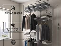 Гардеробная система Optima G120 белая