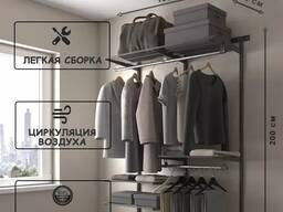 Гардеробная система Optima G120 графит