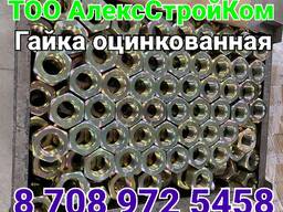 Гайка оцинкованная М24