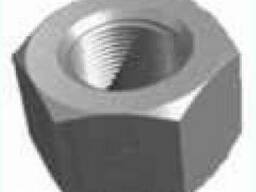 Гайка путевая стыковая железнодорожная для болтов рельсовых стыков жд пути. ..