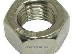 Гайка шестигранная М20 ГОСТ 5915-5927 без покрытия стандартный шаг резьбы класс. ..