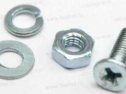 Гайка шестигранная М3, М4, М5 DIN 934 (аналог ГОСТ 5915-5927) оцинкованная с. ..