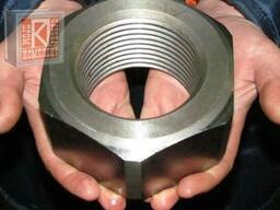 Гайка шестигранная М33, М36, М42, М48 ГОСТ 5915-5927 крупного размера без. ..