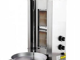 Газовый донер аппарат. 2 горелки с мотором. Турция