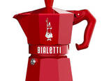 Гейзерная кофеварка Bialetti Moka Express Exclusive Red 9056, 6 чашек - фото 1