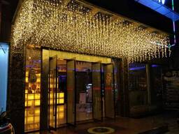 Монтаж гирлянд Звездное небо