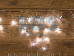 Гирлянда светодиодная "Бахрома" 3*0,8 м 200 LED Белые. ..