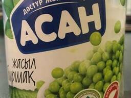 Горошек зеленый ж/б 425 гр