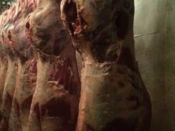 Говядина 1 категории в полутушах замороженная