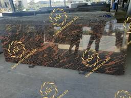 Гранит Tiger Skin, Wine Red, Brown Granite