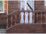 Гранит-Травертин изделия балясины, перила, тумбы, колонны - фото 13