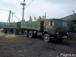 Грузоперевозки Камаз с прицепом