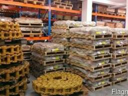 Гусеницы в сборе, катки опорные, башмаки гусениц