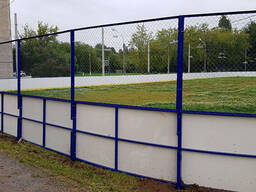 Хоккейный корт 20м*40м стеклопластик