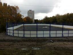 Хоккейный корт стеклопалстик 30х15м