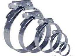 Хомуты червячные