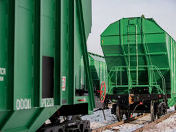 Хоппер-зерновозы на тех рейс