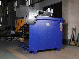 Индукционная печь в стальном курсе с пылезащитной крышкой