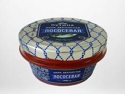 Икра красная лососевая "Путина"(горбуша) ст/б 120 гр