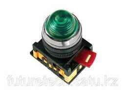 Индикатор AL-22TE Ø22мм (зеленый неон) IEK (10/300)