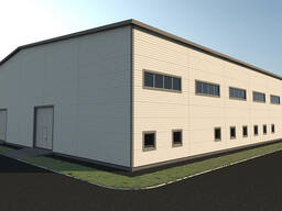 Изготовление и монтаж зданий из металлоконструкций