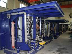 Индукционная нагревательная металлическая плавильная печь