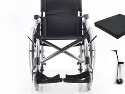 Инвалидная коляска для улицы, новая, пневмоколёса