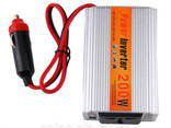 Инвертор автомобильный 12V на 220V 200W с USB 5V - фото 2
