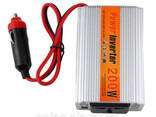 Инвертор автомобильный 12V на 220V 200W с USB 5V - фото 3
