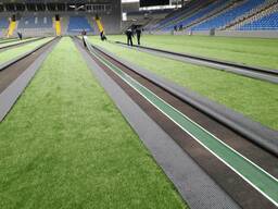 Строительство футбольных полей, технология строительства футбольного поля