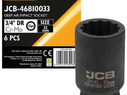 JCB Головка ударная глубокая 3/4, 33мм (12гр.) 59834 JCB-46810033 JCB-46810033